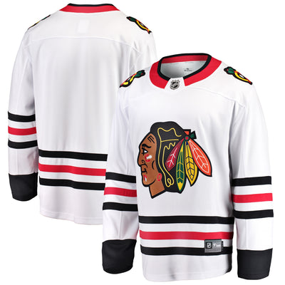 Chicago Blackhawks Fanatics White Breakaway Away Jersey