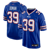 Buffalo Bills Tommy Doman Nike Royal Team Game Jersey