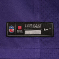 Baltimore Ravens Number 1 Dad Nike Purple Game Jersey