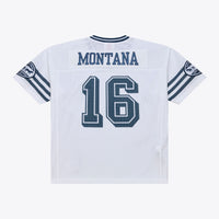 San Francisco 49ers Joe Montana Mitchell & Ness x Levi's White Legacy Jersey