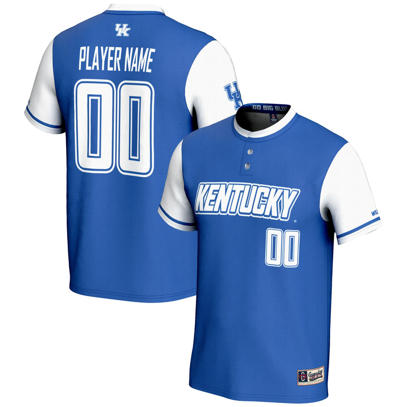 Kentucky Wildcats GameDay Greats NIL Pick-A-Player Lightweight Softball Jersey - Royal