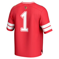 #1 Illinois State Redbirds GameDay Greats Lightweight Collegiate Football Fashion Jersey - Red