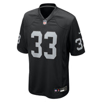 Las Vegas Raiders Jamal Adams Nike Black Team Game Jersey