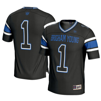 #1 BYU Cougars GameDay Greats Football Jersey - Cardinal