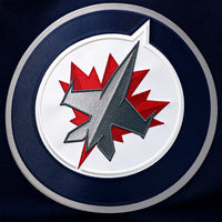 Winnipeg Jets Connor Hellebuyck Fanatics Navy Home Premium Jersey