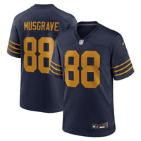 Green Bay Packers Luke Musgrave Nike Navy The 1923 Classic Game Jersey