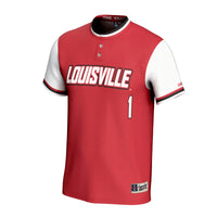 Louisville Cardinals GameDay Greats Lightweight Softball Fashion Jersey - Red