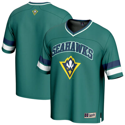 UNC Wilmington Seahawks GameDay Greats Football Jersey - Teal