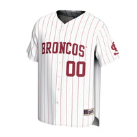 Santa Clara Broncos GameDay Greats Lightweight Collegiate Baseball NIL Pick-A-Player Fashion Jersey - White