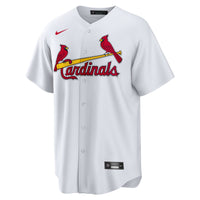St. Louis Cardinals Nike White #1 Groom Home Replica Jersey