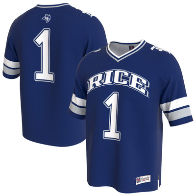 Rice Owls GameDay Greats Lightweight Collegiate Football Fashion Jersey - Navy