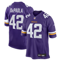 Minnesota Vikings Andrew DePaola Nike Purple Game Jersey
