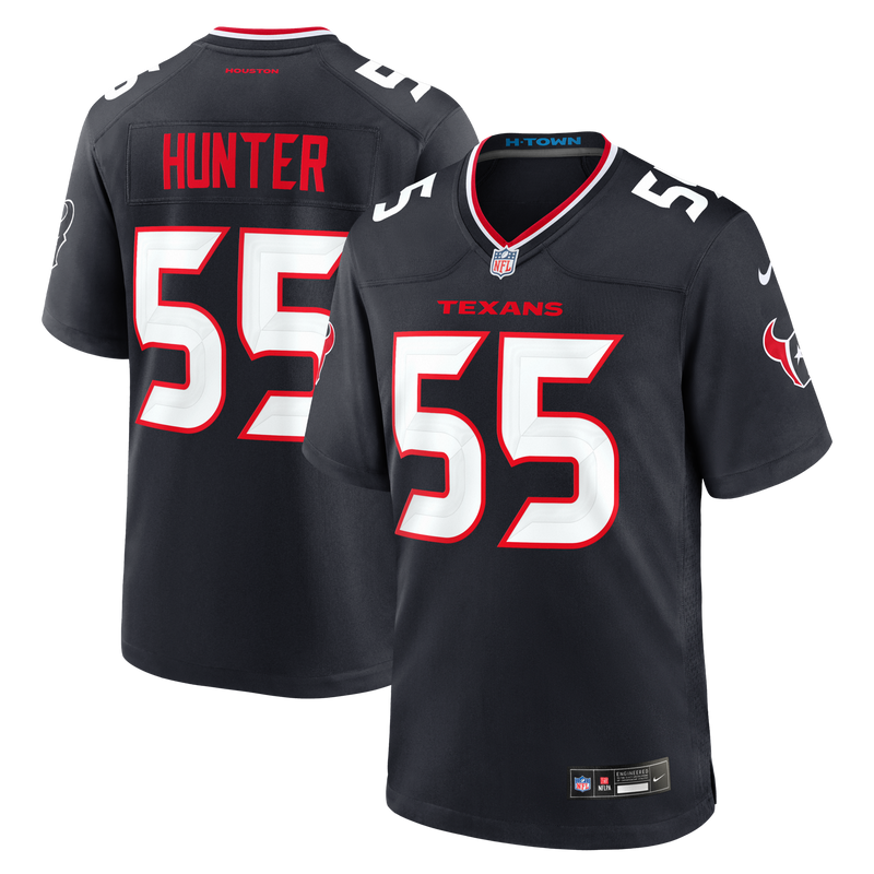 Houston Texans Danielle Hunter Nike Navy Team Game Jersey
