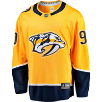 Nashville Predators Ryan O'Reilly Fanatics Gold Home Breakaway Jersey