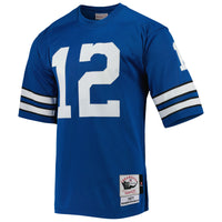 Dallas Cowboys 1971 Roger Staubach Mitchell & Ness Royal Authentic Throwback Retired Player Jersey