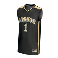 #1 Purdue Boilermakers GameDay Greats Lightweight Collegiate Basketball Fashion Jersey - Black