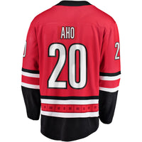 Carolina Hurricanes Sebastian Aho Fanatics Red Alternate Breakaway Player Jersey