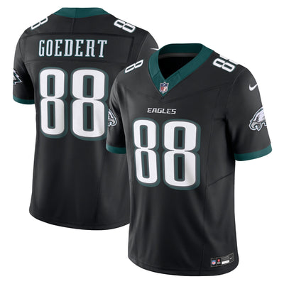 Philadelphia Eagles Dallas Goedert Nike Black Alternate Vapor F.U.S.E. Limited Jersey