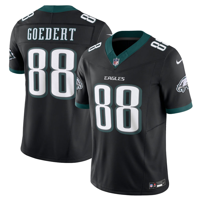 Philadelphia Eagles Dallas Goedert Nike Black Alternate Vapor F.U.S.E. Limited Jersey