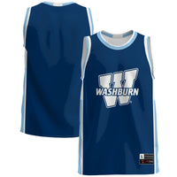 Washburn Ichabods GameDay Greats Lightweight Basketball Jersey - Blue