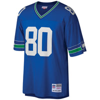 Seattle Seahawks Steve Largent Mitchell & Ness Royal Big & Tall 1985 Retired Player Replica Jersey