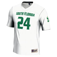 #24 South Florida Bulls GameDay Greats Lightweight Lacrosse Jersey - White
