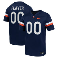 Virginia Cavaliers Nike NIL Pick-A-Player Football Game Jersey - Navy