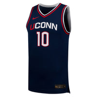 #10 UConn Huskies Nike Replica Basketball Jersey - Navy