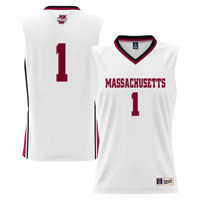 #1 UMass Minutemen GameDay Greats Lightweight Basketball Jersey - White