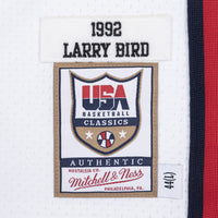 USA Basketball Mitchell & Ness Authentic Jersey Larry Bird 1992