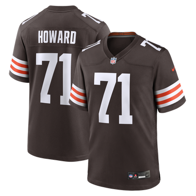 Cleveland Browns Tytus Howard Nike Brown Team Game Jersey