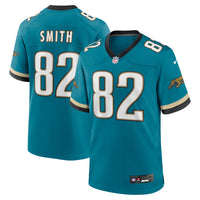 Jacksonville Jaguars Jimmy Smith Nike Teal Retired Player Alternate Game Jersey