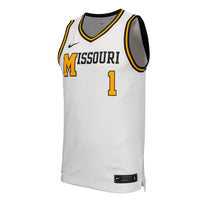 Missouri Tigers Nike Retro Replica Basketball Jersey - White