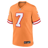 Tampa Bay Buccaneers Bucky Irving Nike Orange Alternate Game Jersey