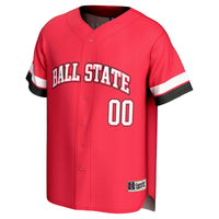 Ball State Cardinals GameDay Greats Baseball Fashion Jersey - Cardinal