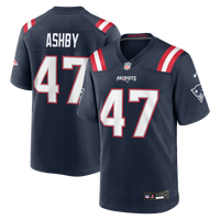 New England Patriots Julian Ashby Nike Navy Team Game Jersey