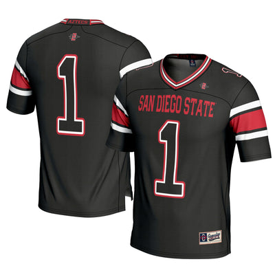 #1 San Diego State Aztecs GameDay Greats Football Jersey - Cardinal