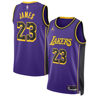Los Angeles Lakers Jordan Brand Statement Edition Swingman Jersey - Lebron James