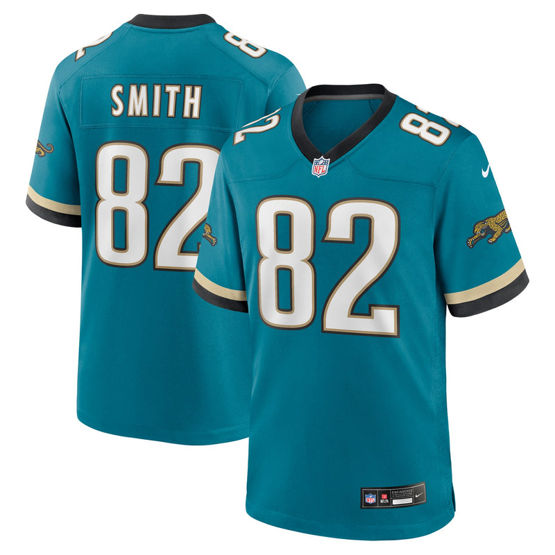 Jacksonville Jaguars Jimmy Smith Nike Teal Retired Player Alternate Game Jersey