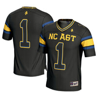 #1 North Carolina A&T Aggies GameDay Greats Football Jersey - Black