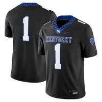 #1 Kentucky Wildcats Nike Alternate Game Jersey - Black