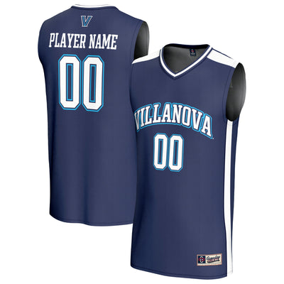 Villanova Wildcats GameDay Greats Lightweight Collegiate Basketball NIL Pick-A-Player Fashion Jersey - Navy