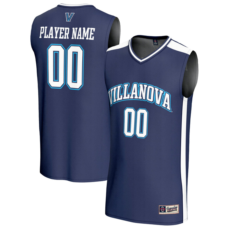 Villanova Wildcats GameDay Greats Lightweight Collegiate Basketball NIL Pick-A-Player Fashion Jersey - Navy
