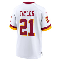 Washington Commanders Sean Taylor Nike White Game Super Bowl Era Jersey