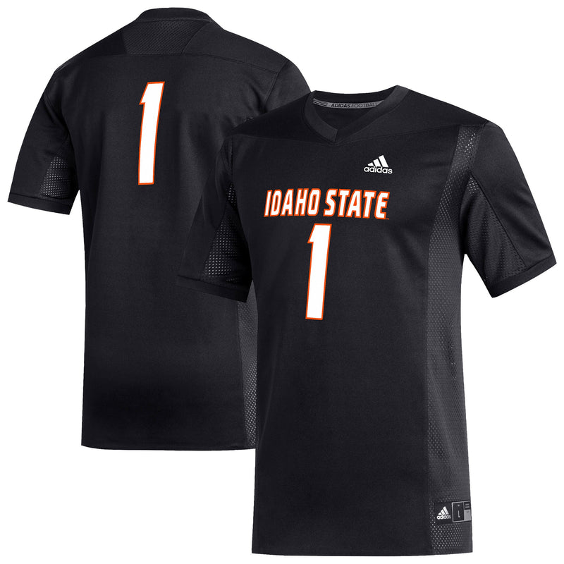 #1 Idaho State Bengals adidas Replica Football Jersey - Black