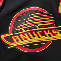 Vancouver Canucks Fanatics Black Alternate Premium Custom Jersey