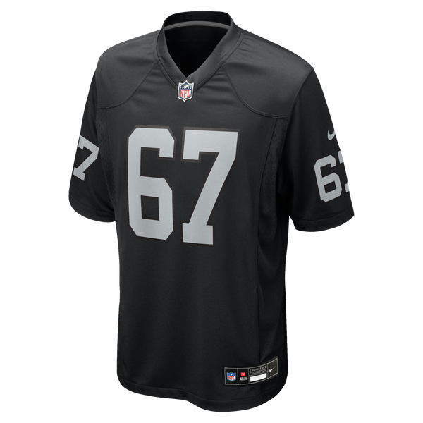 Las Vegas Raiders Will Putnam Nike Black Team Game Jersey