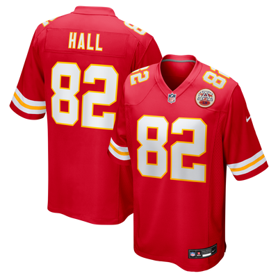 Kansas City Chiefs Dante Hall Nike Red Retired Player Game Jersey