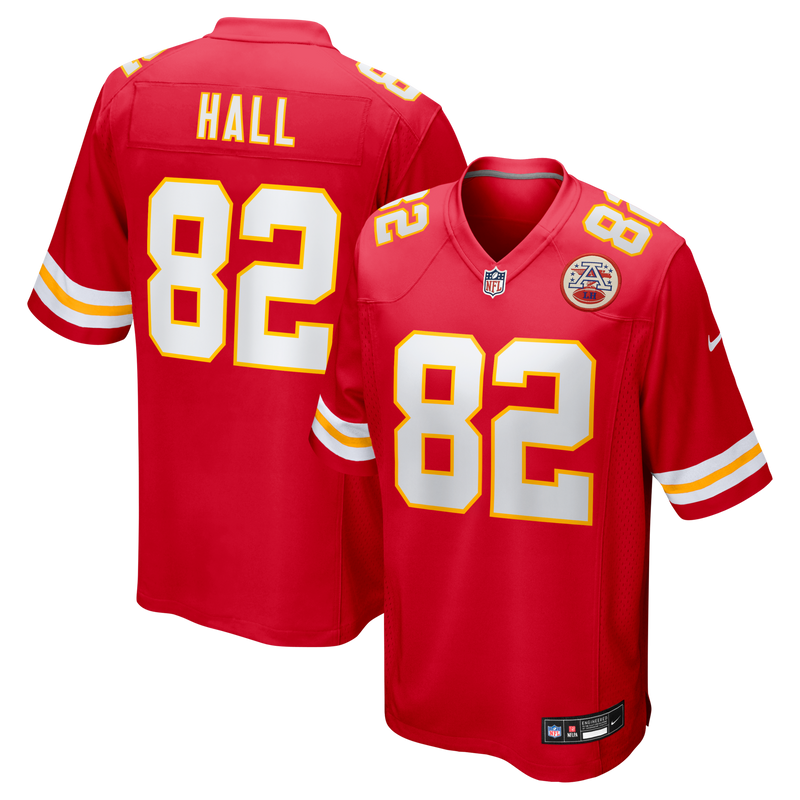 Kansas City Chiefs Dante Hall Nike Red Retired Player Game Jersey