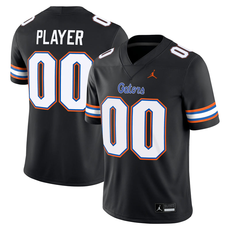 Florida Gators Jordan Brand Alternate NIL Pick-A-Player Game Jersey - Black